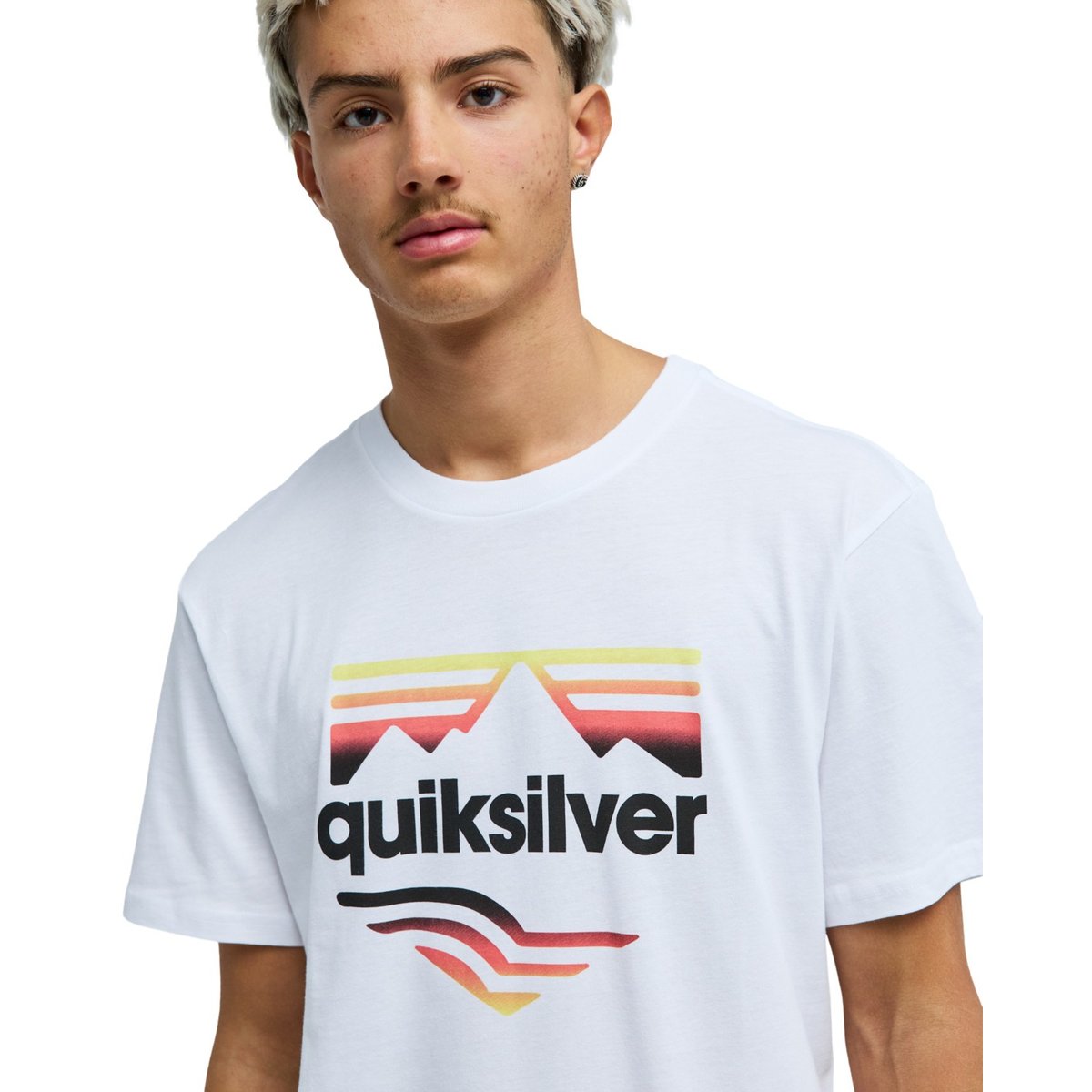 T-Shirt à manches courtes EV HORIZON FADE blanc white, QUIKSILVER