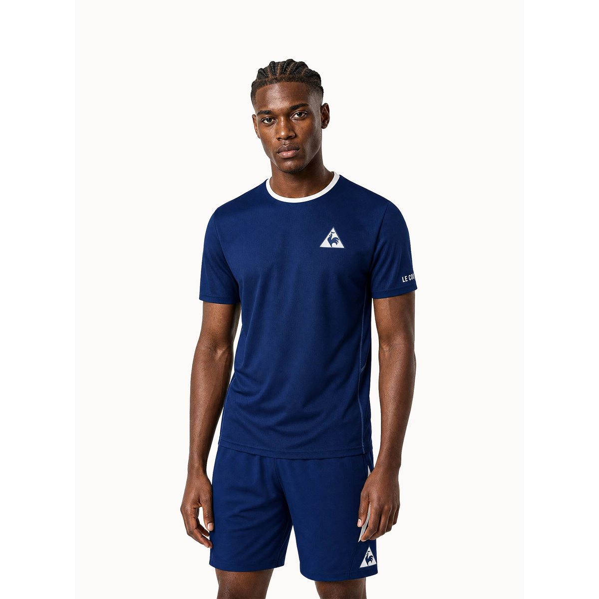 Maillot de tennis TENNIS MATCH KIT estate blue, LE COQ SPORTIF