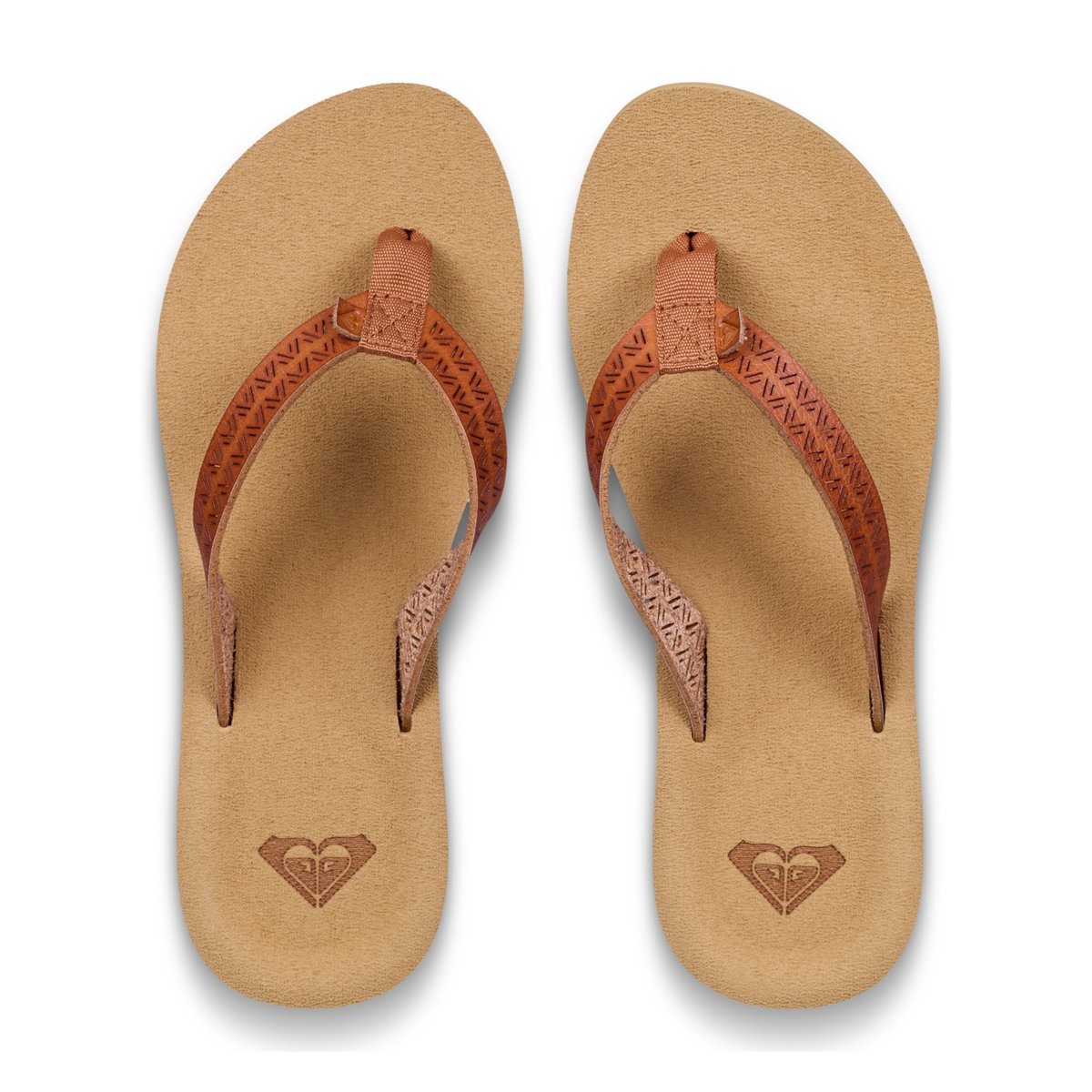Sandales PORTO MOTIF. beige tan, ROXY