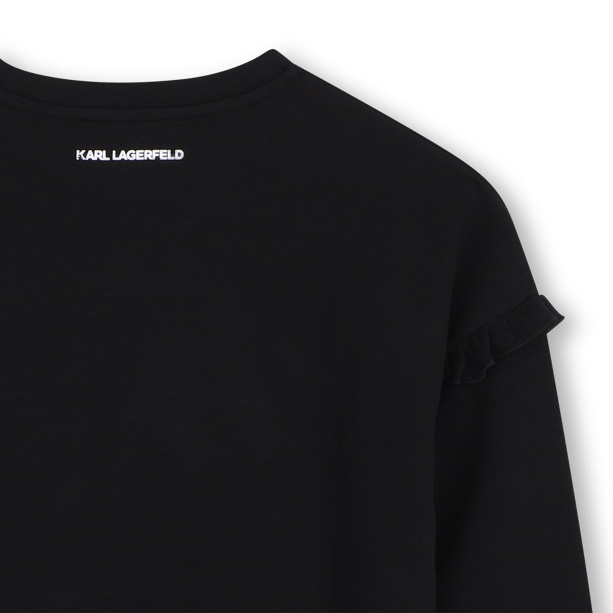 Robe manches longues black, KARL LAGERFELD KIDS