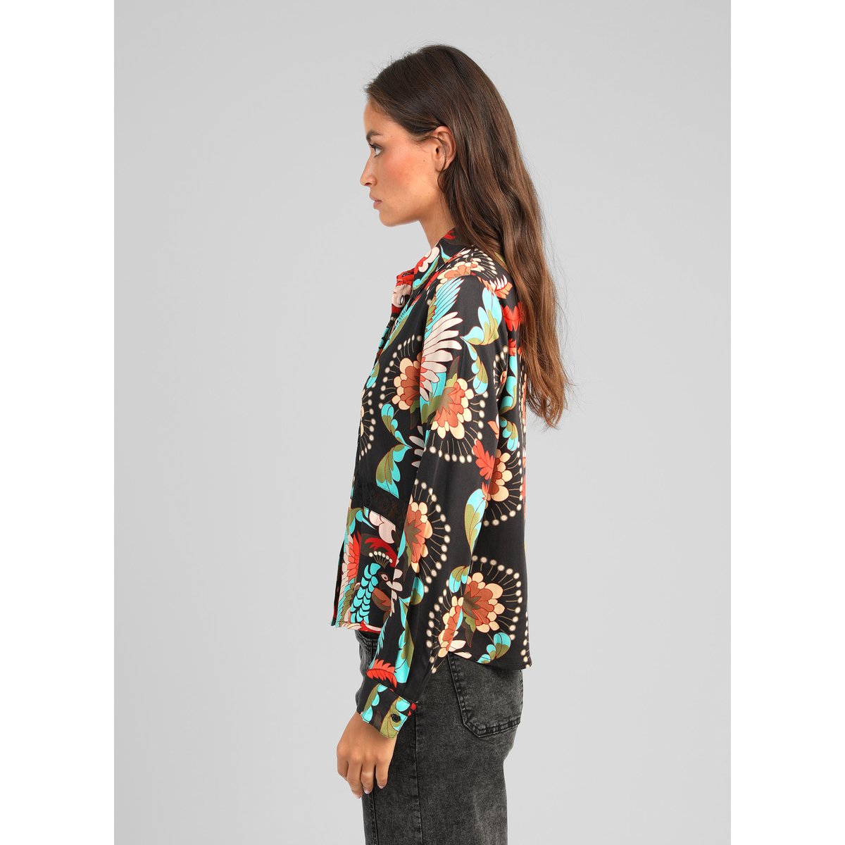 Chemise SARLANA fanyla noir, AN'GE