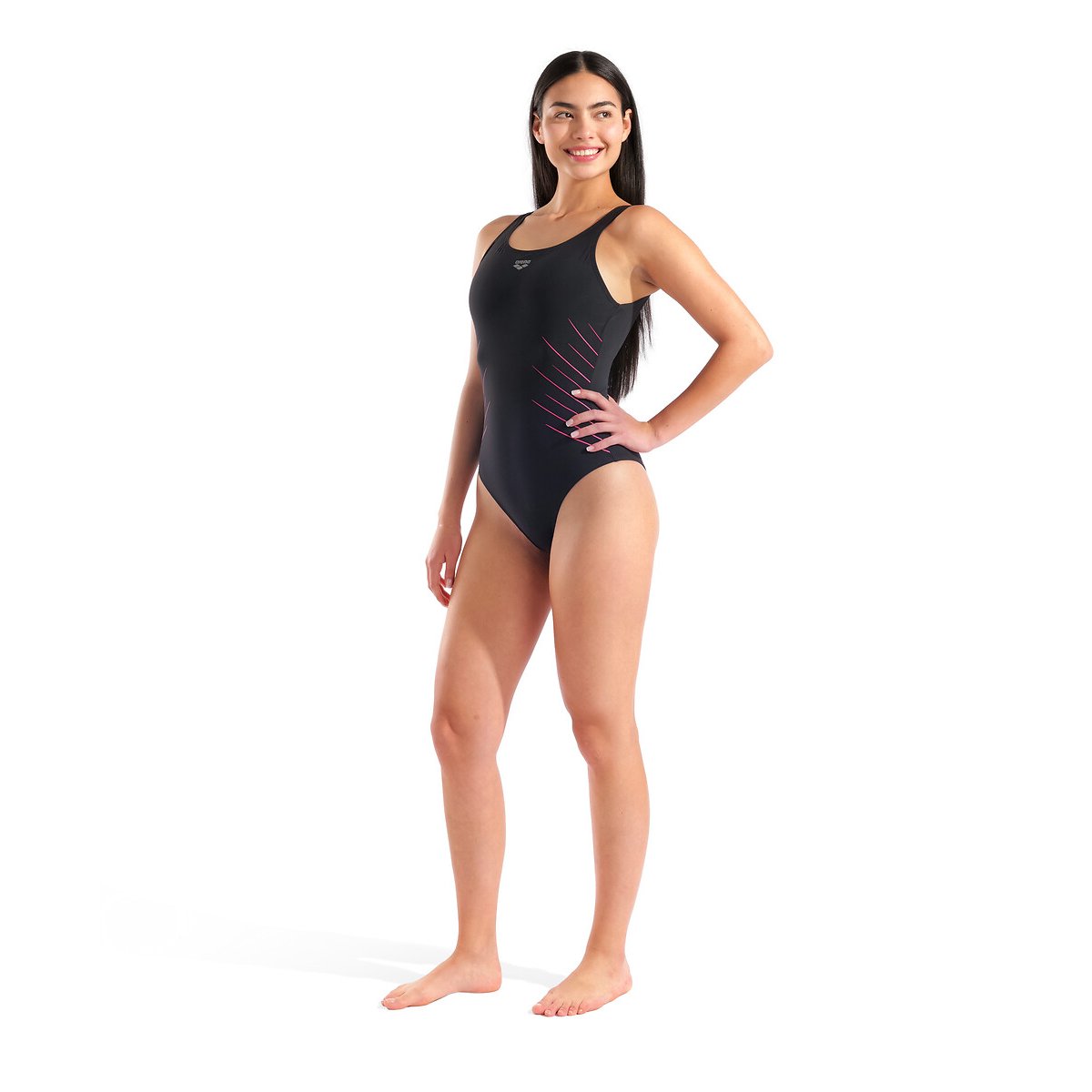 Isa Swimsuit black/pink, ARENA