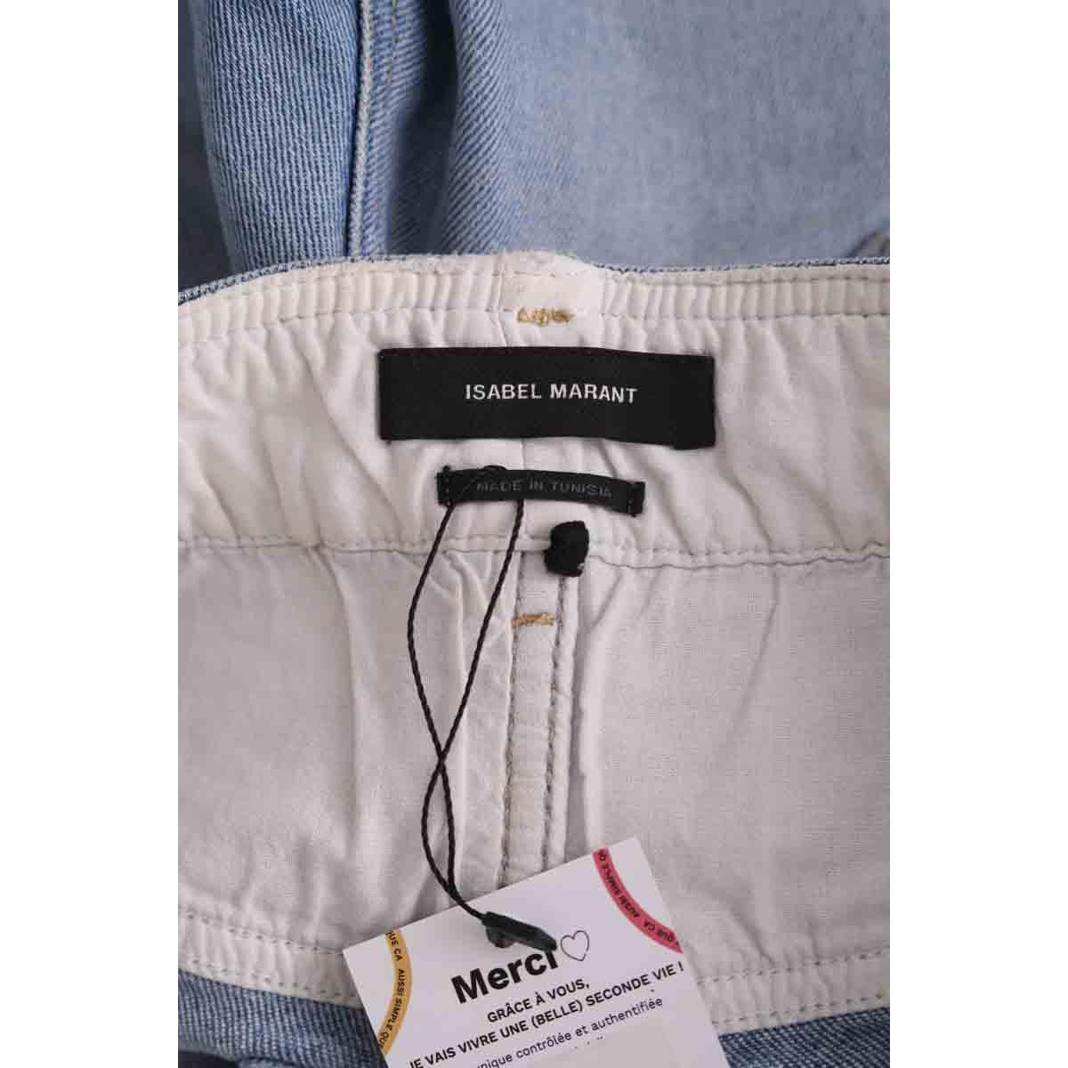 Jean slim - Très Bon État bleu, ISABEL MARANT