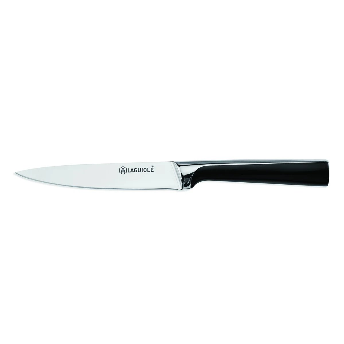 Couteau office 24cm - "Scintibois" noir, LAGUIOLE CUISSON