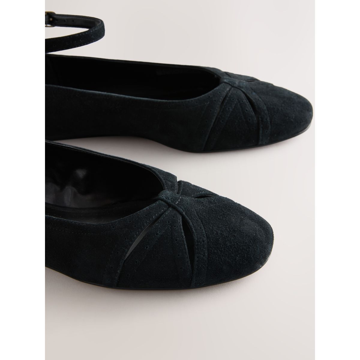 Ballerines forever comfort® en cuir noir, NEXT