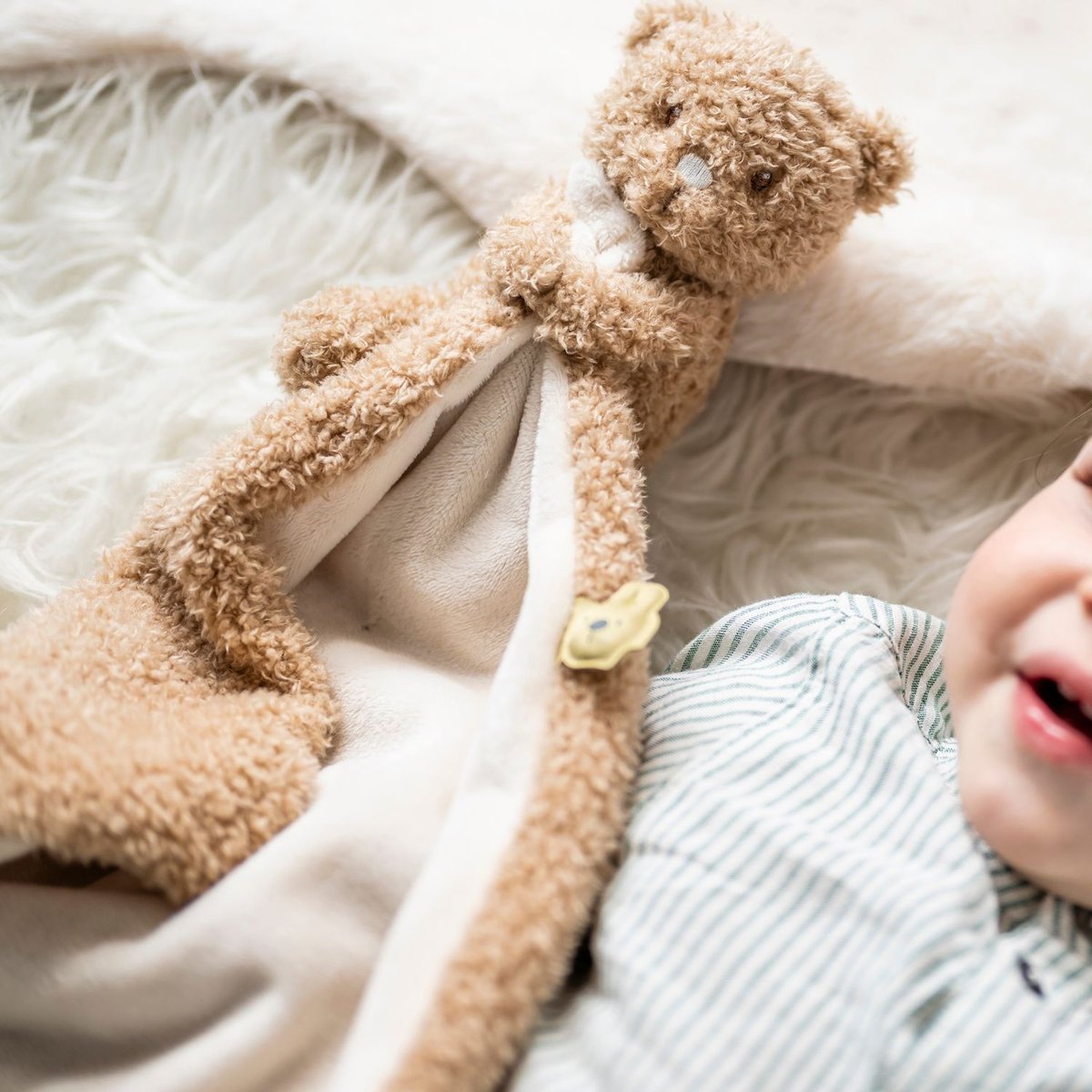 Doudou câlin marron, beige, NATTOU