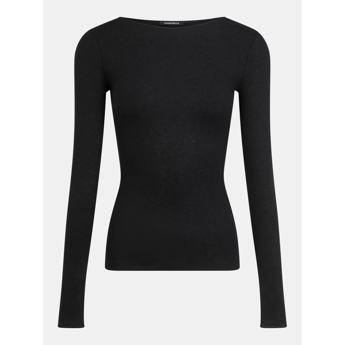 T-shirt manches longues WARM RADIANCE noir, CHANTELLE