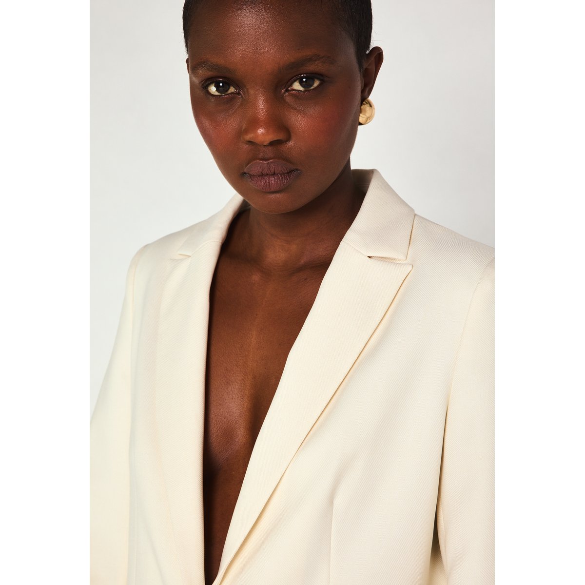 Veste de tailleur SIMONE B creme, Maison 123