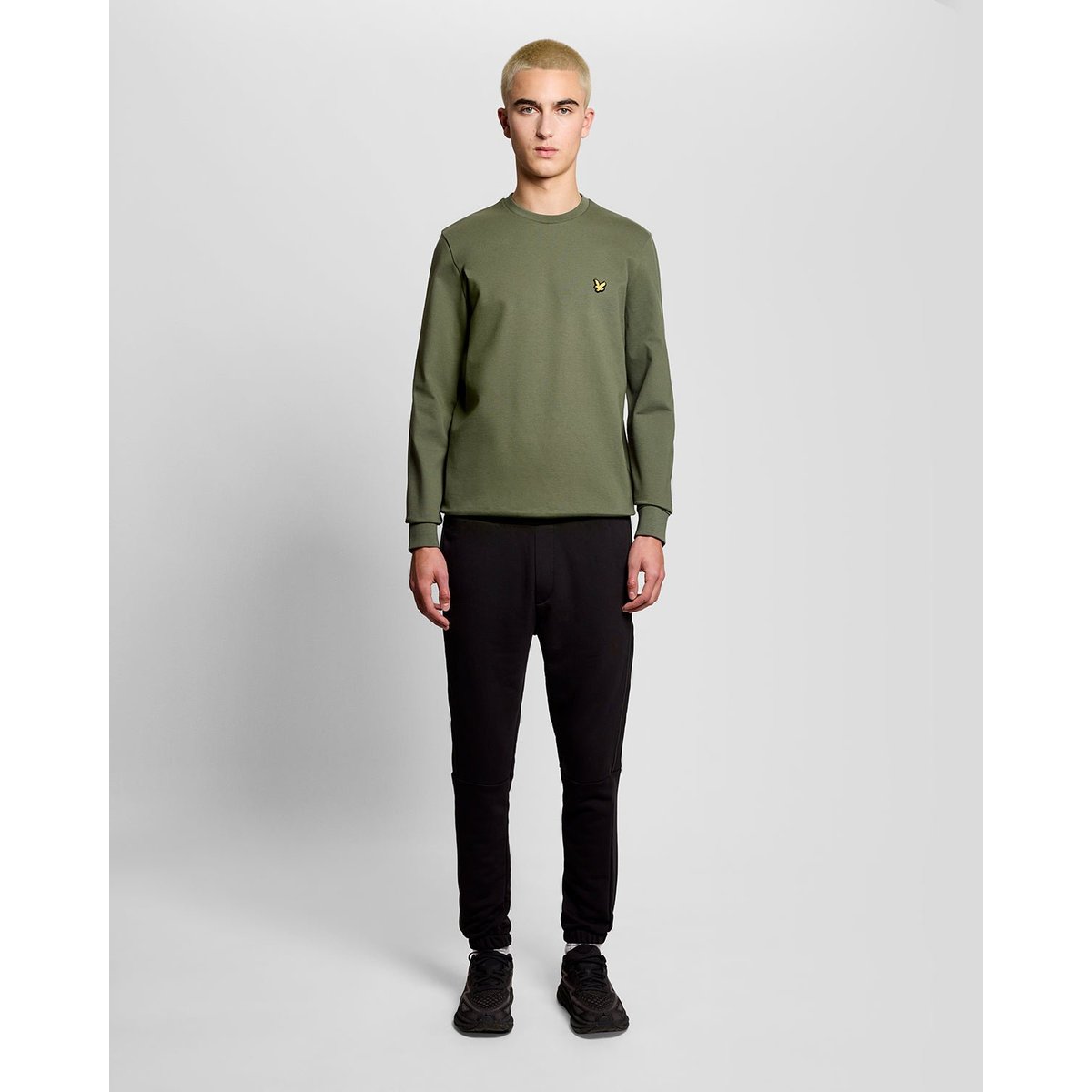Sweat-shirt Sports léger vert cactus, LYLE & SCOTT