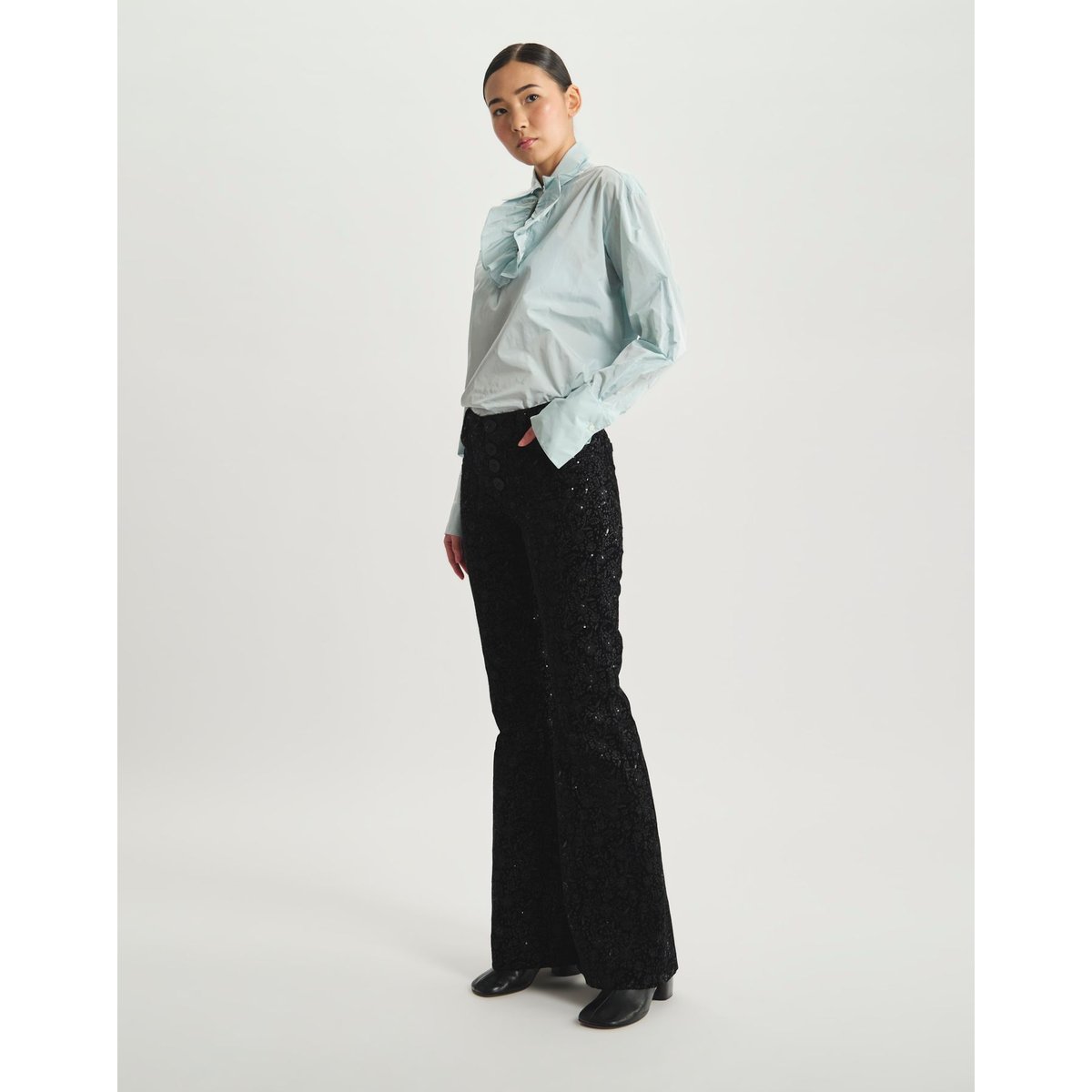 Pantalon Charlotte noir, INES DE LA FRESSANGE PARIS