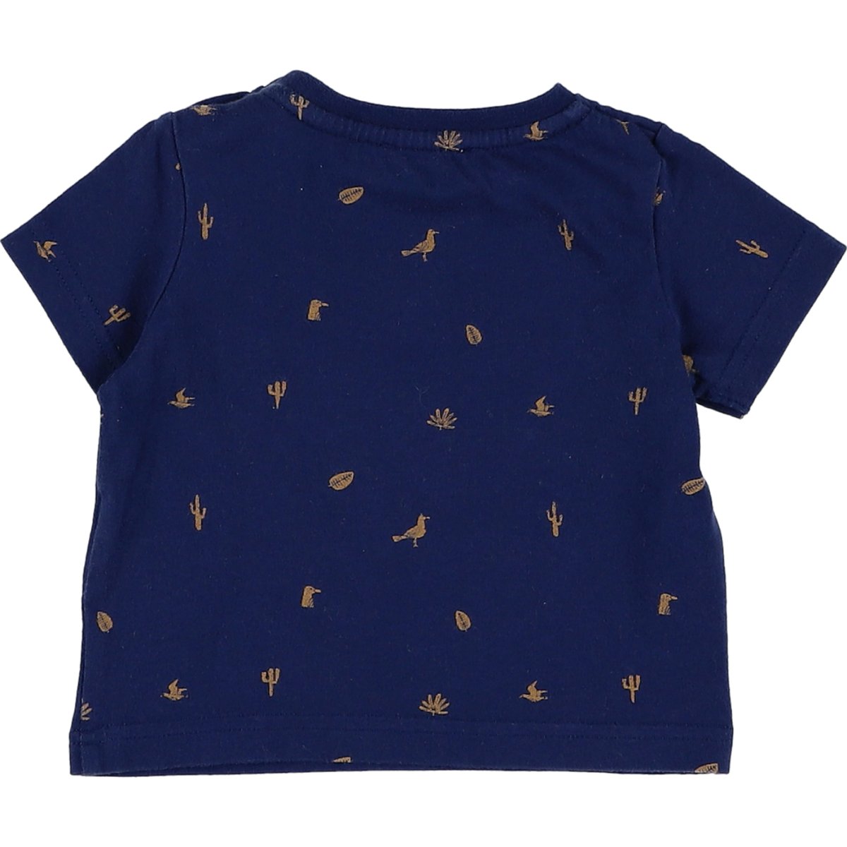 T-shirt bleu - Très bon état camel, CYRILLUS