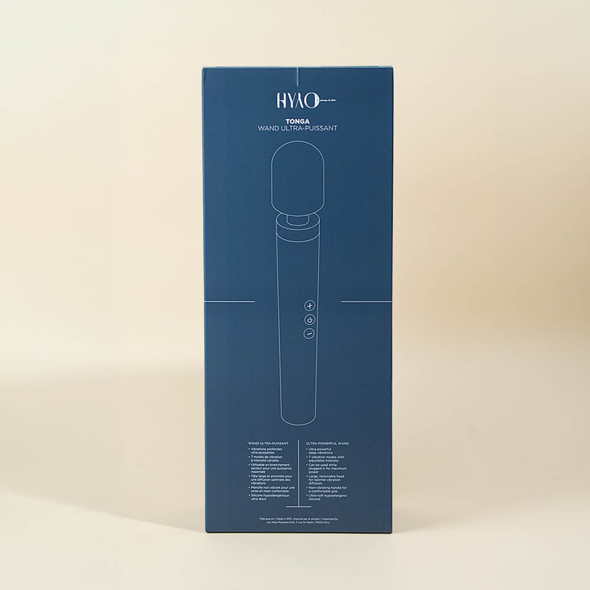 Vibromasseur Wand Tonga bleu, HYYO