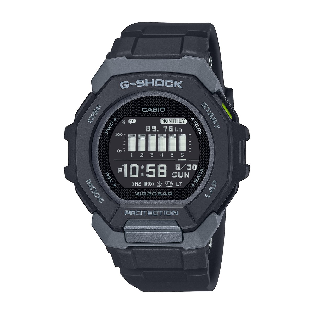 Montre connectée CASIO G-SHOCK noir noir, G-SHOCK