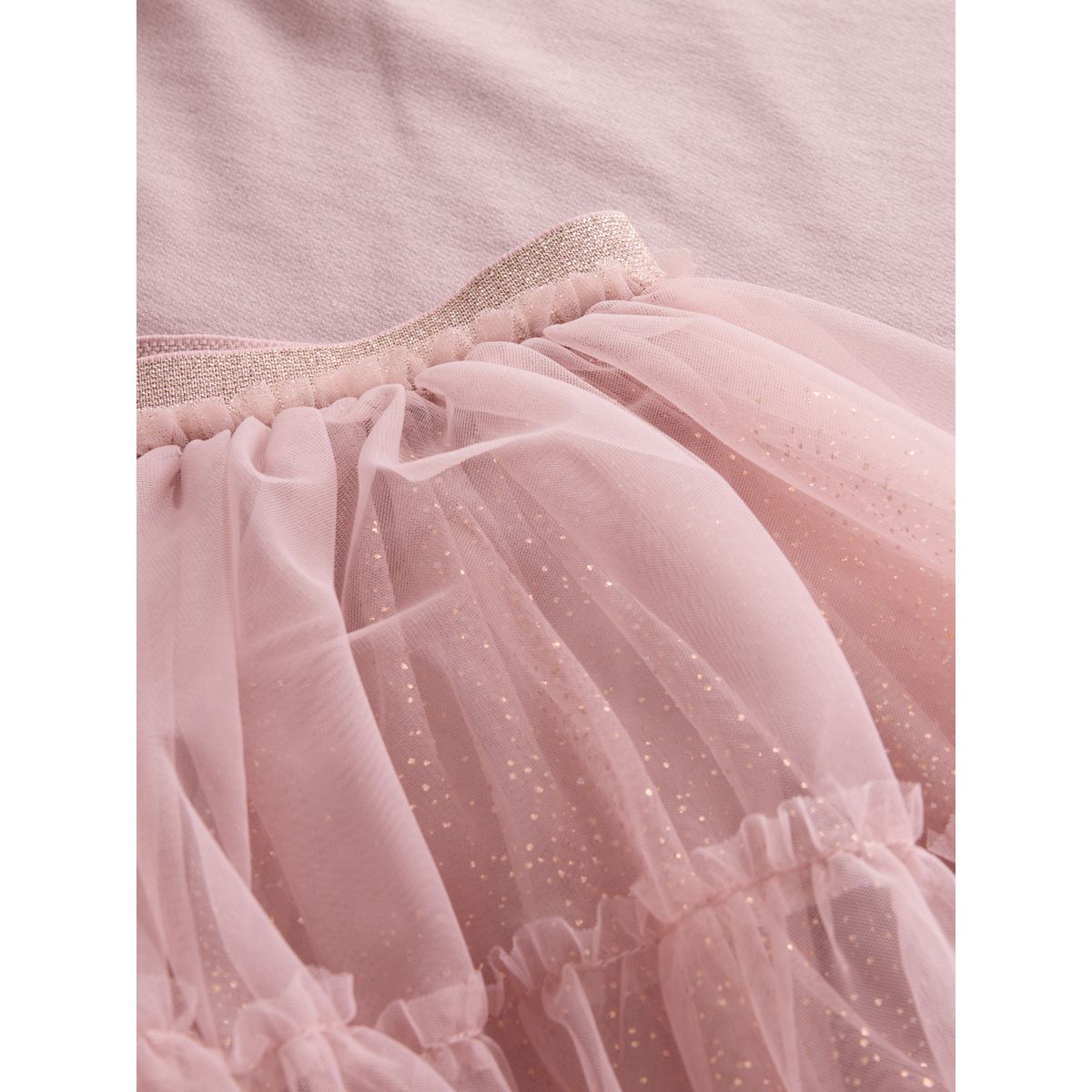 Ensemble haut à manches courtes et jupe tutu lapin rose rembourré, NEXT