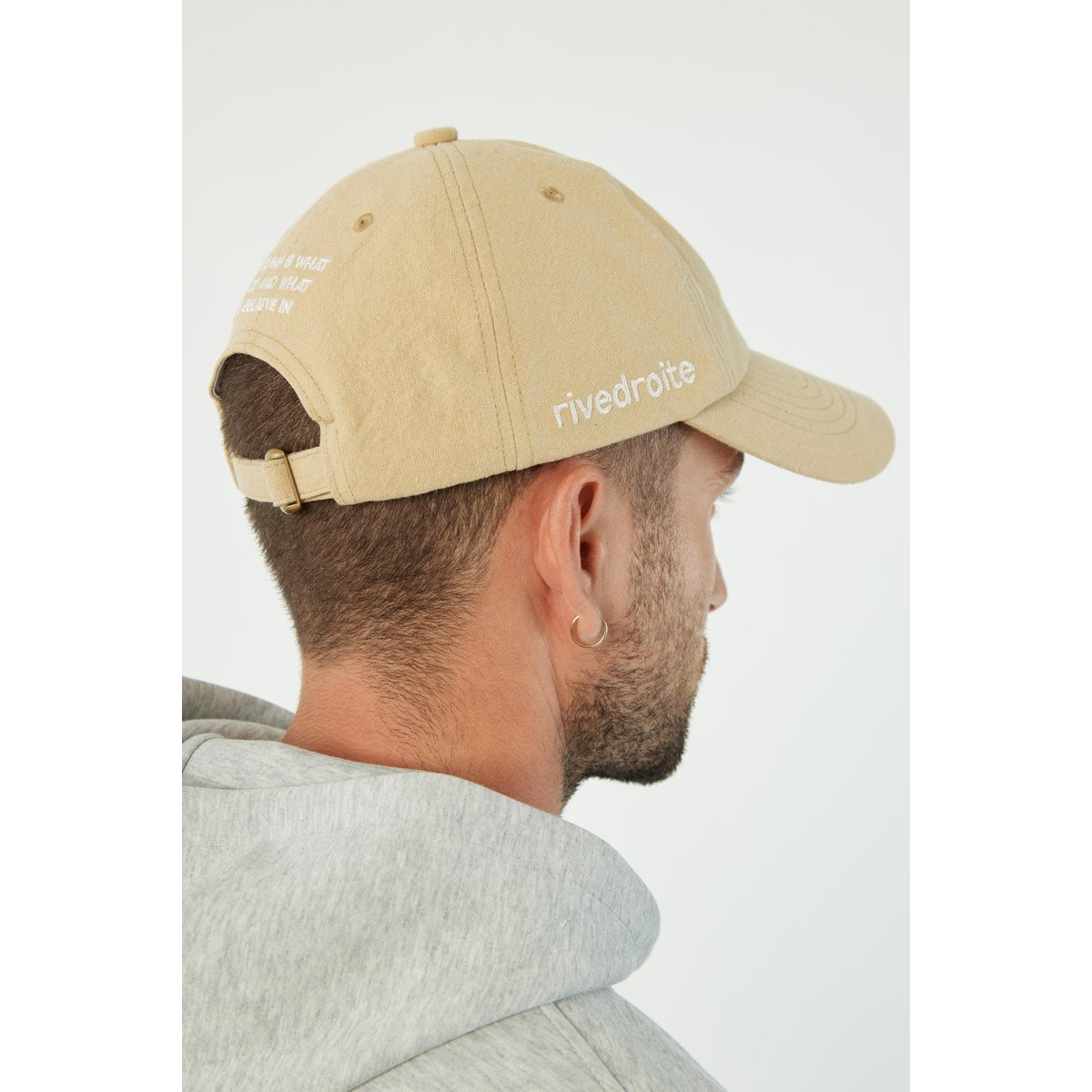 Casquette COLETTE beige, RIVEDROITE