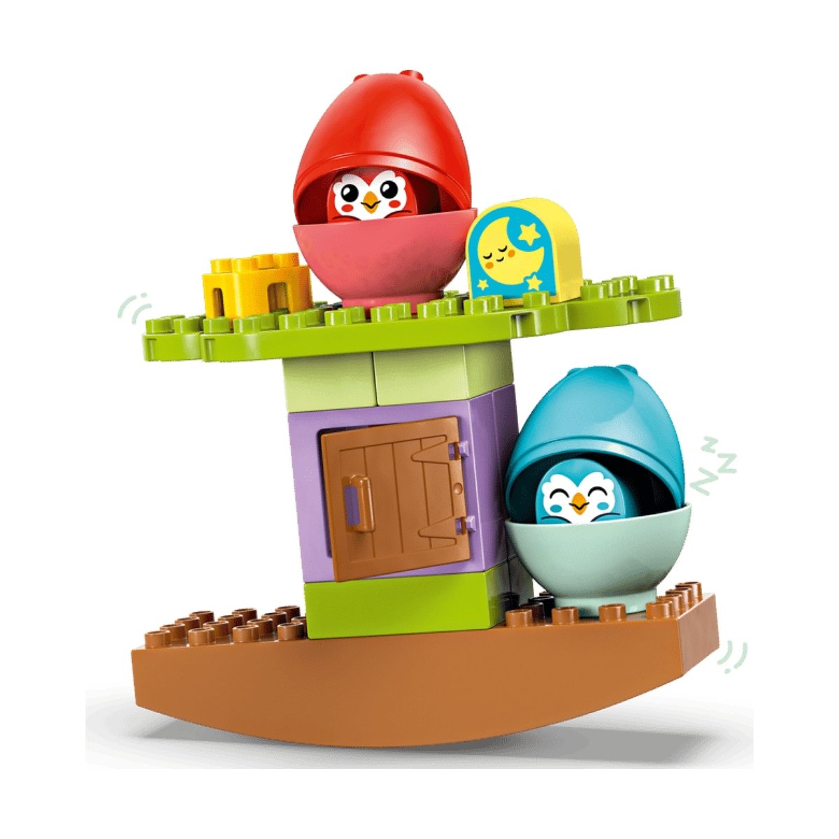 Duplo Arbre qui se balance et s'empile multicolore, LEGO