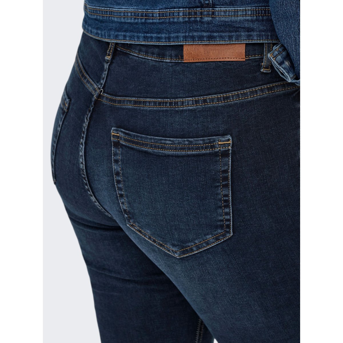 Jean Skinny dark blue denim, ONLY CARMAKOMA