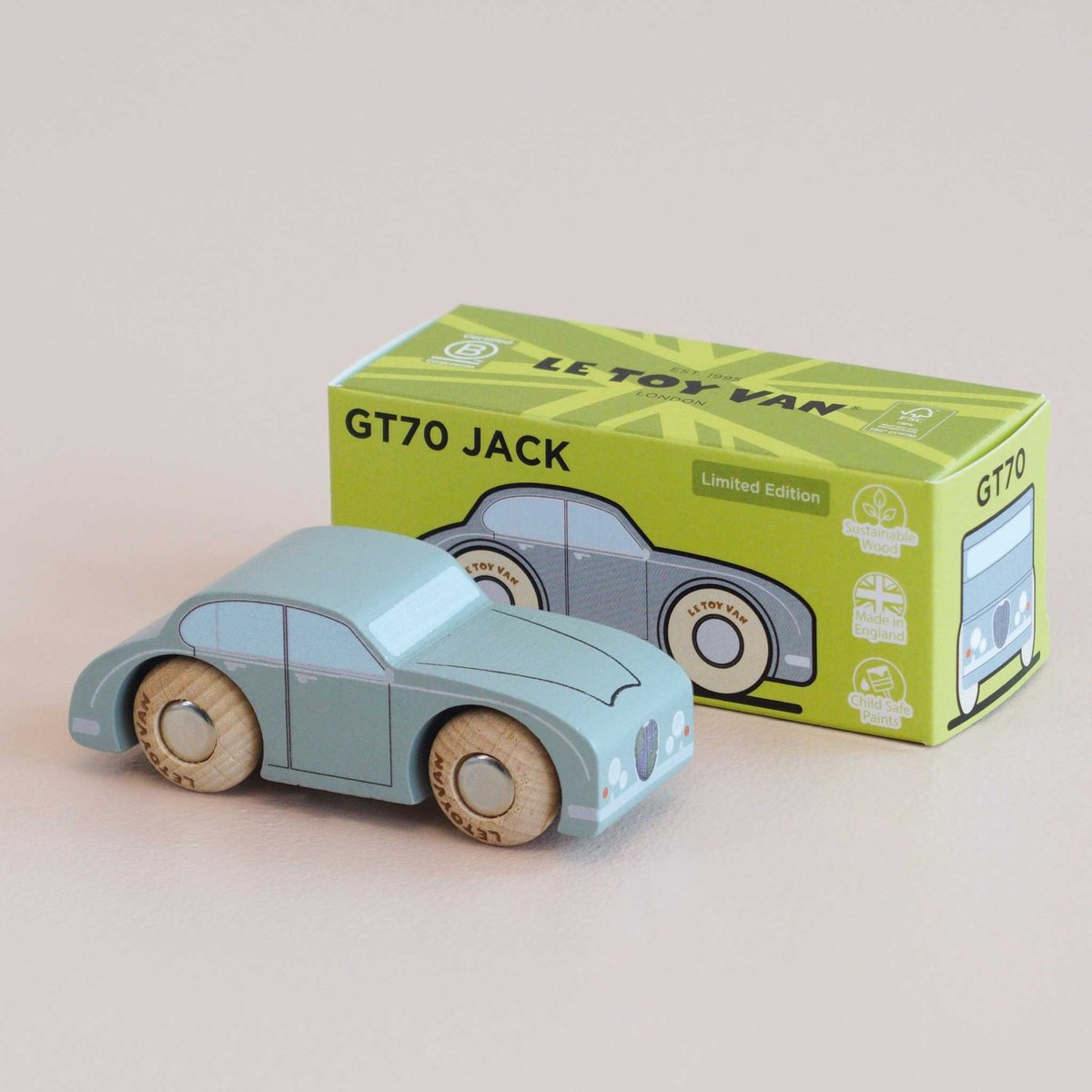 Voiture Jack No 12 gris, LE TOY VAN