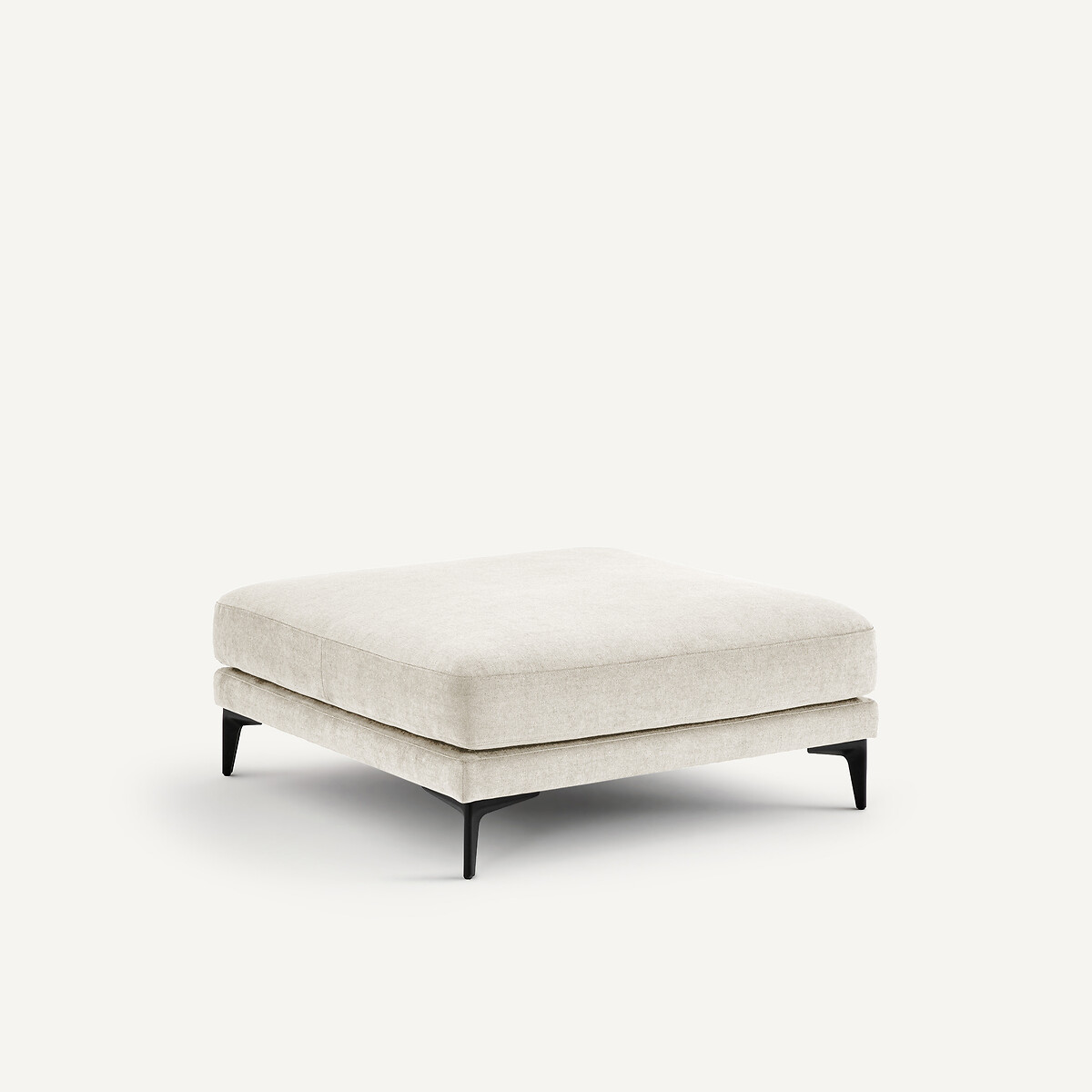 Poggiapiedi in misto poliestere, MODERNISTE, design di Emmanuel Gallina avorio, EMMANUEL GALLINA X AM.PM