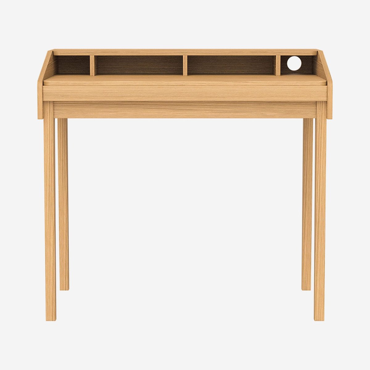 Bureau chêne TANIA naturel clair, HABITAT