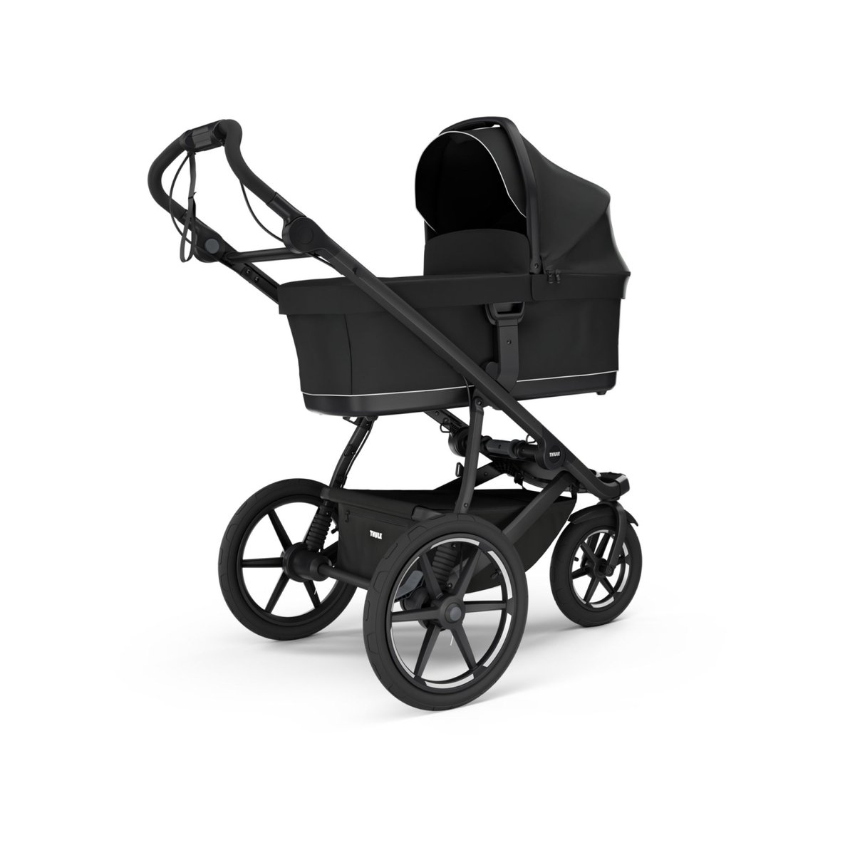 Pack poussette duo Urban Glide 3 + nacelle Urban Glide noir, THULE