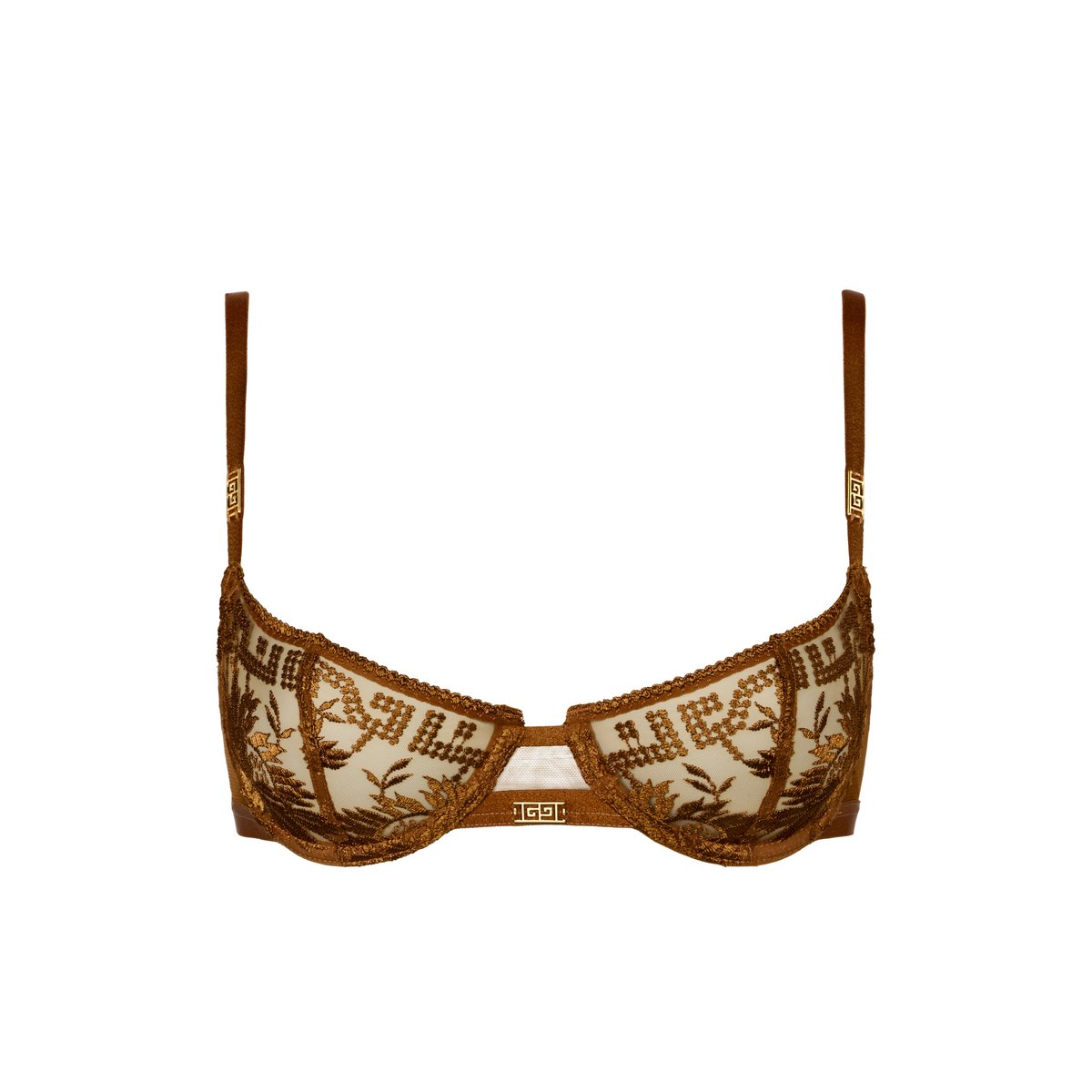 Soutien-gorge Corbeille avec armatures Rules Of Attraction doré, AUBADE