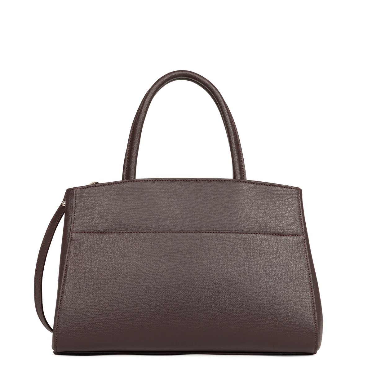 Sac à main, Made in France SIERRA FR marron foncé, LANCASTER