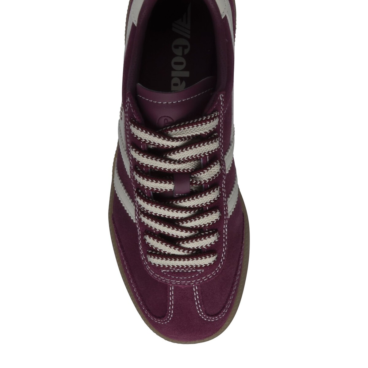 Scarpe da ginnastica in pelle, VIPER 78 ciliegia, GOLA