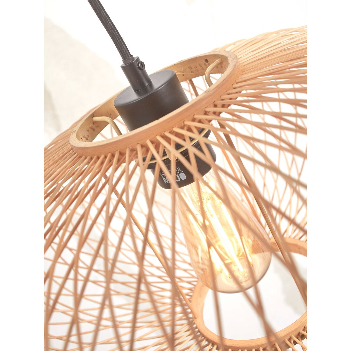 Lampe Suspendue Bambou CANGO naturel, GOOD & MOJO