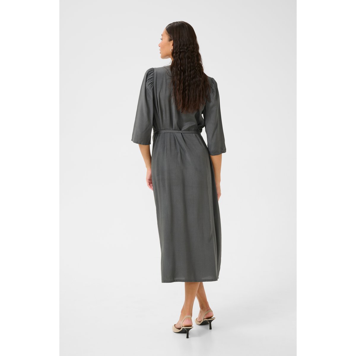Dress noir black oyster, KAFFE