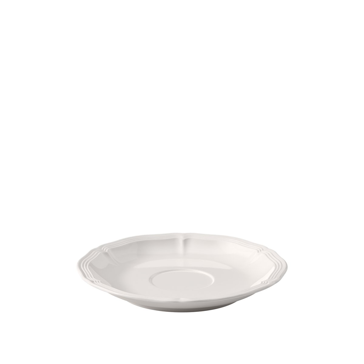 Soucoupe Tasse À Café/Thé MANOIR blanc, VILLEROY & BOCH