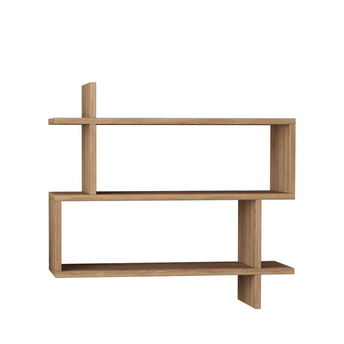 Étagère murale en bois L70cm- PLEX bois clair, DRAWER
