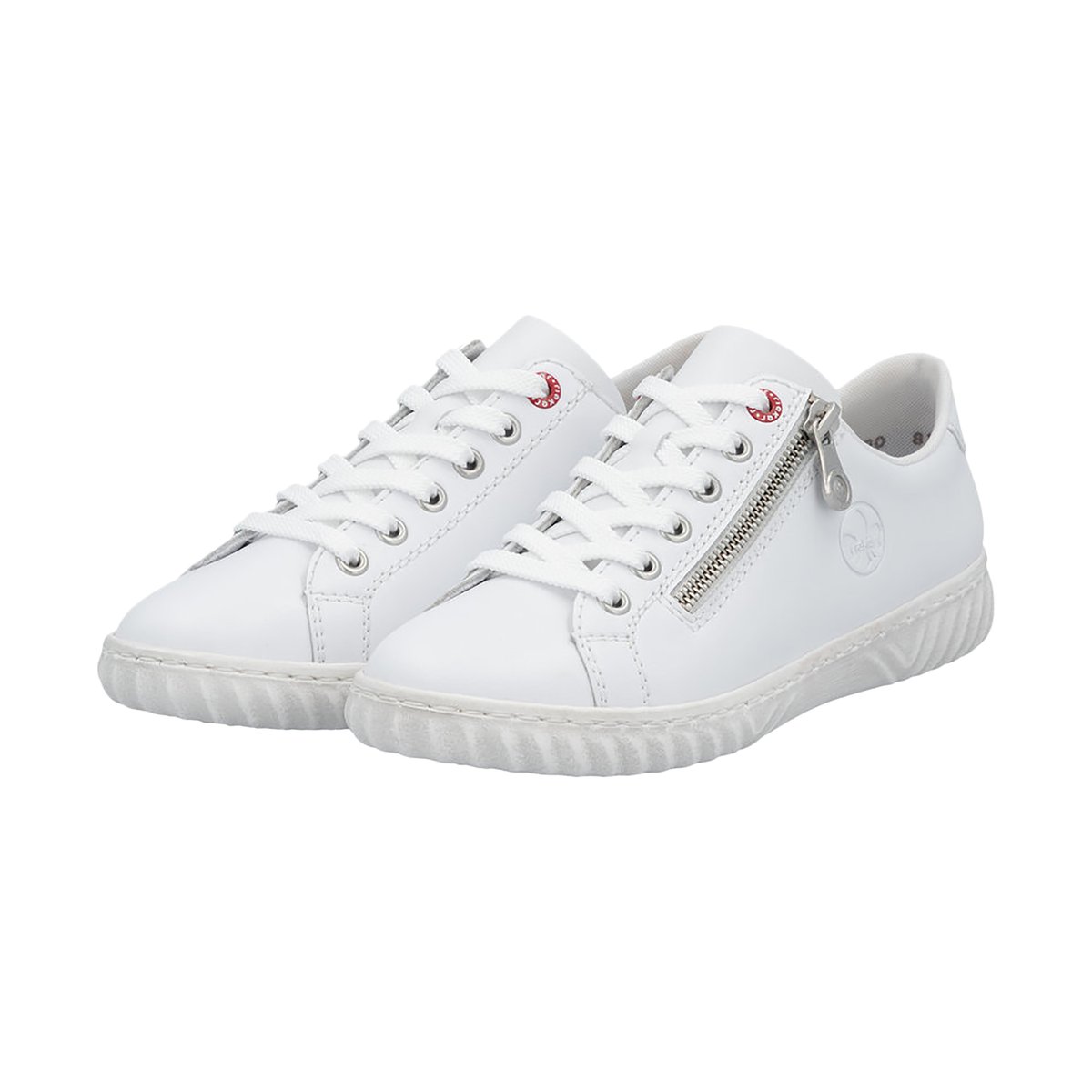 Basket Basse Cuir Manila blanc, RIEKER