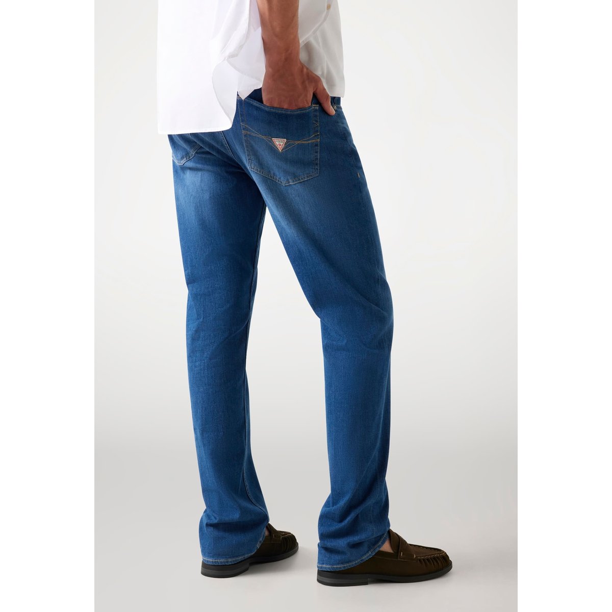 Jean Rodeo Coupe Regular bleu, GUESS