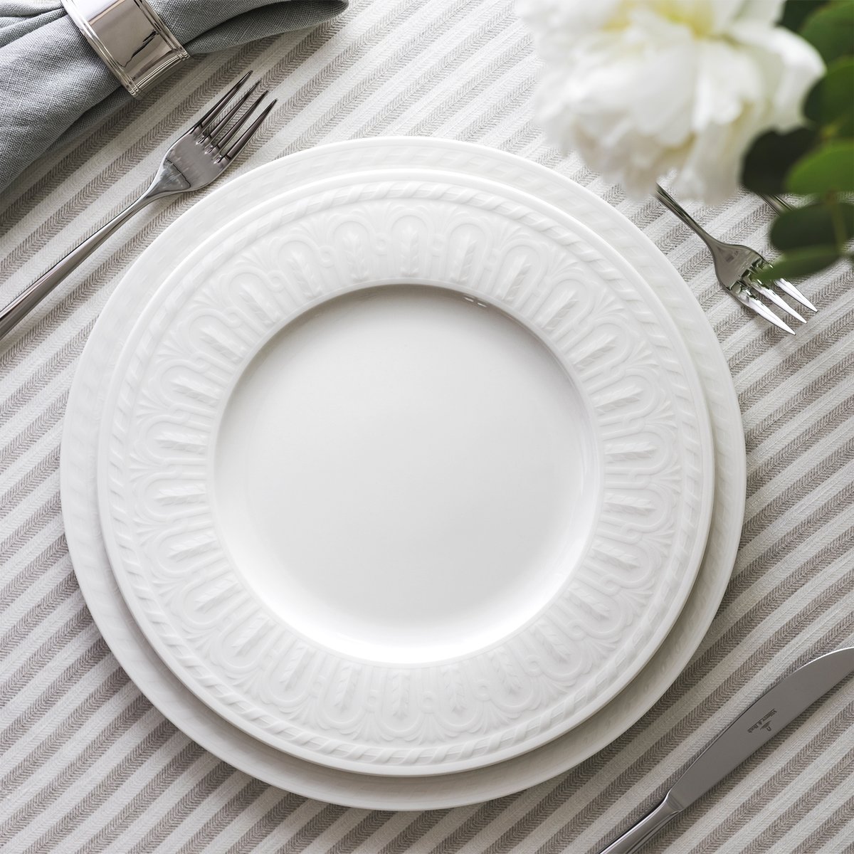 Assiette Plate CELLINI blanc, VILLEROY & BOCH