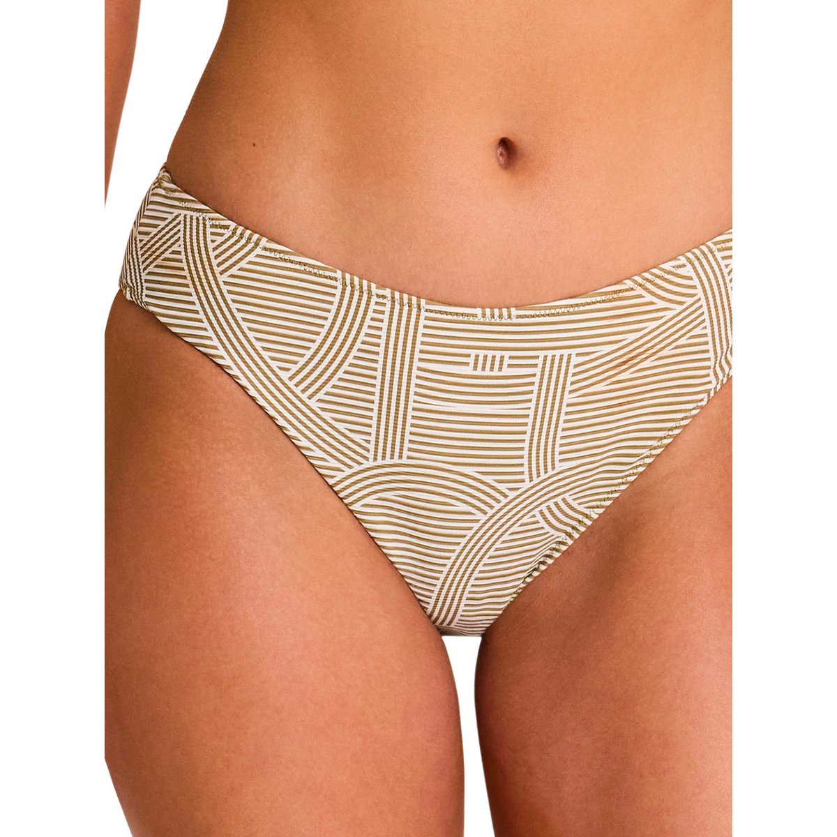Bas maillot slip de bain REVERIE blanc, SELMARK MARE