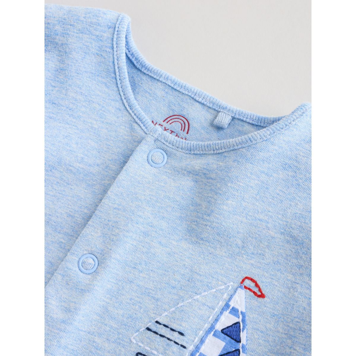 Barboteuses en jersey, lot de 4 bleu nautique, NEXT
