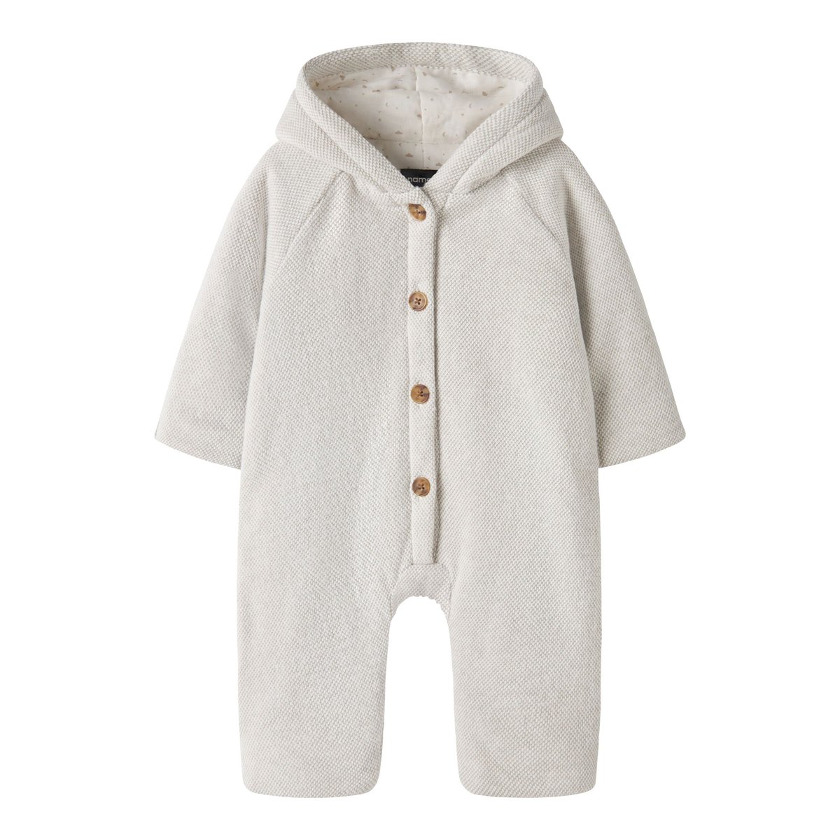 Grenouillère gris - pure cashmere1, NAME IT