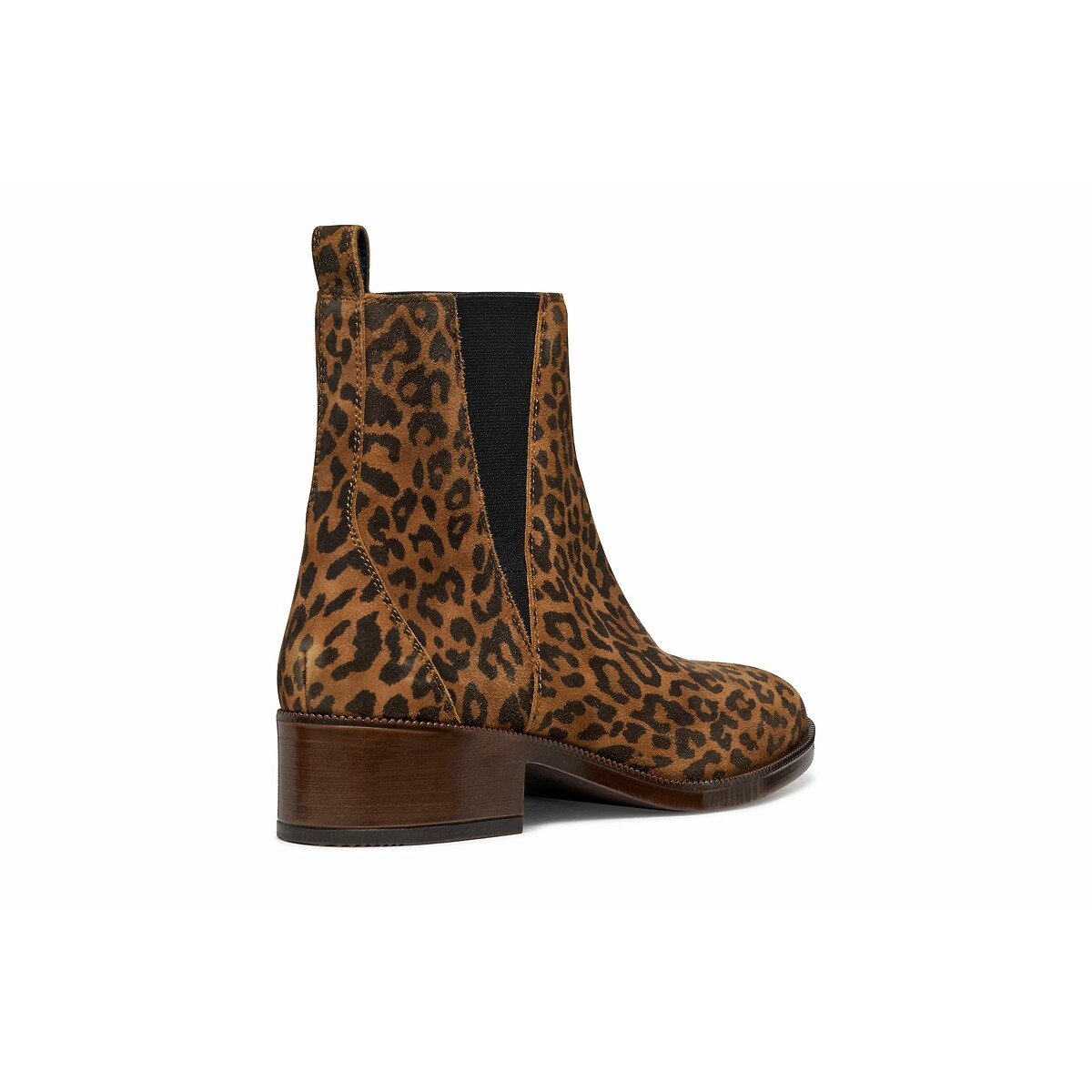 Camexia Breathable Ankle Boots in Suede with Zip Fastening cognac, GEOX