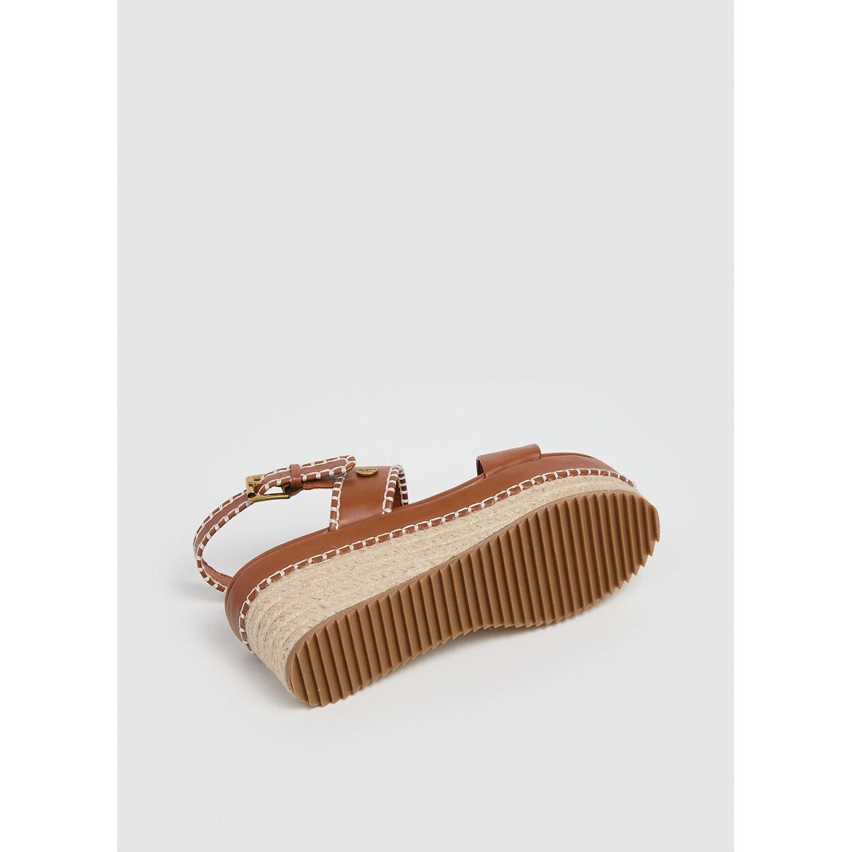 Sandalias de cuña BILLIES LOG coñac, PEPE JEANS