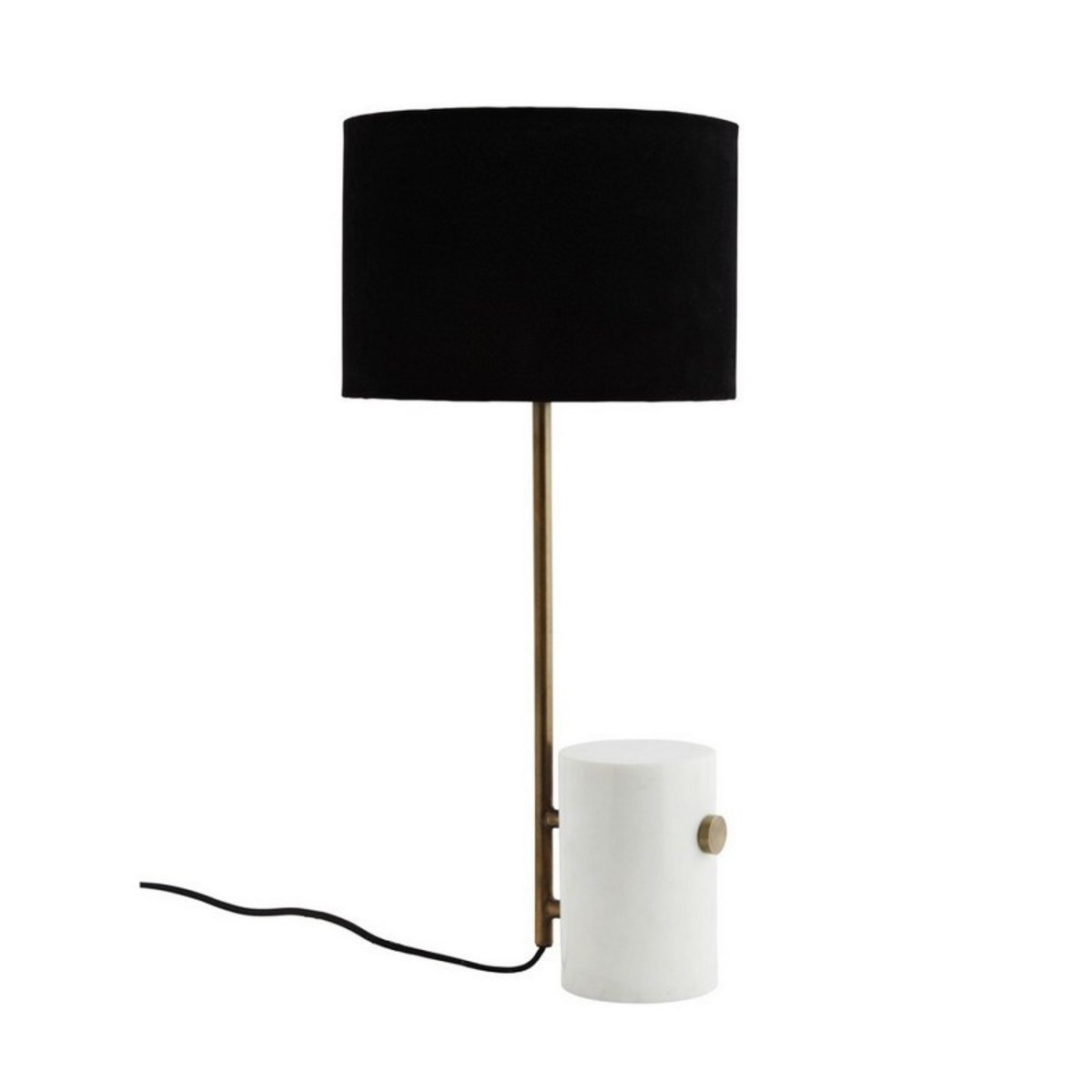 Lampe de table marbre noir, MADAM STOLTZ