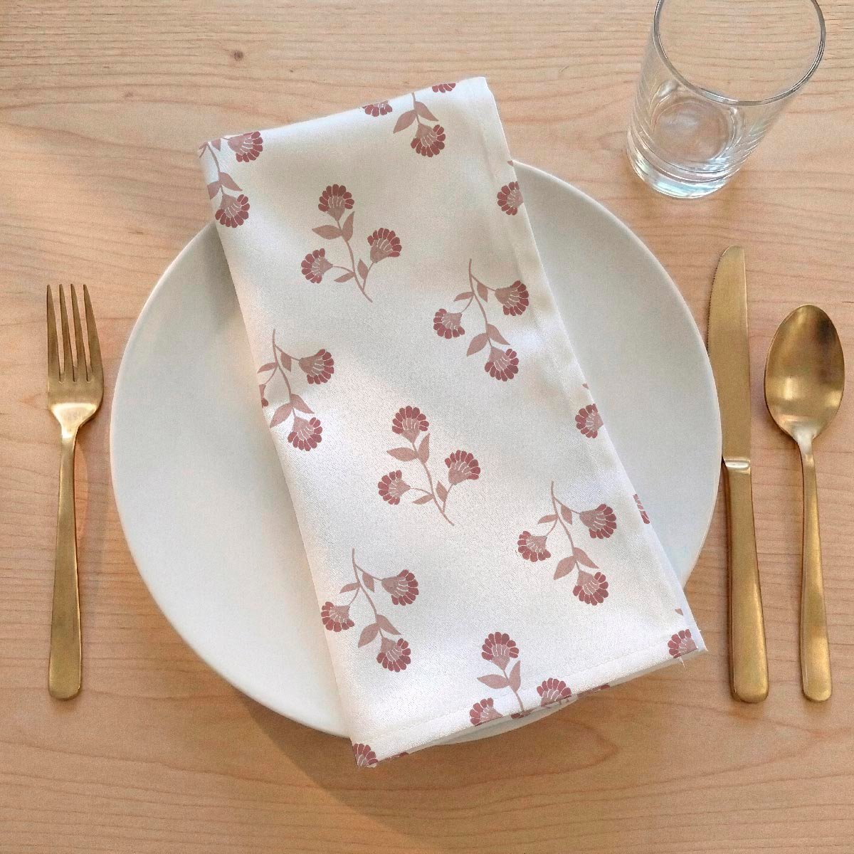Lot de 4 serviettes en coton 100% Haye multicolore, NAF NAF HOME