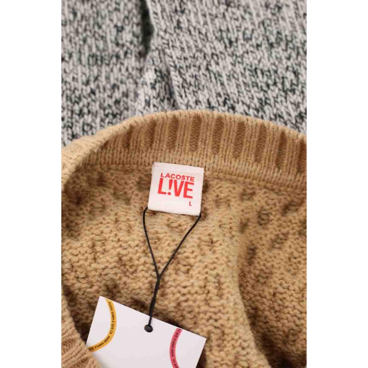 Pull - Très Bon État beige, LACOSTE