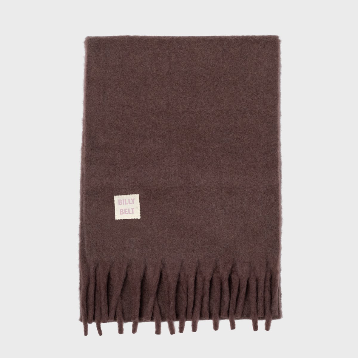 Echarpe en laine LARGE marron, BILLYBELT