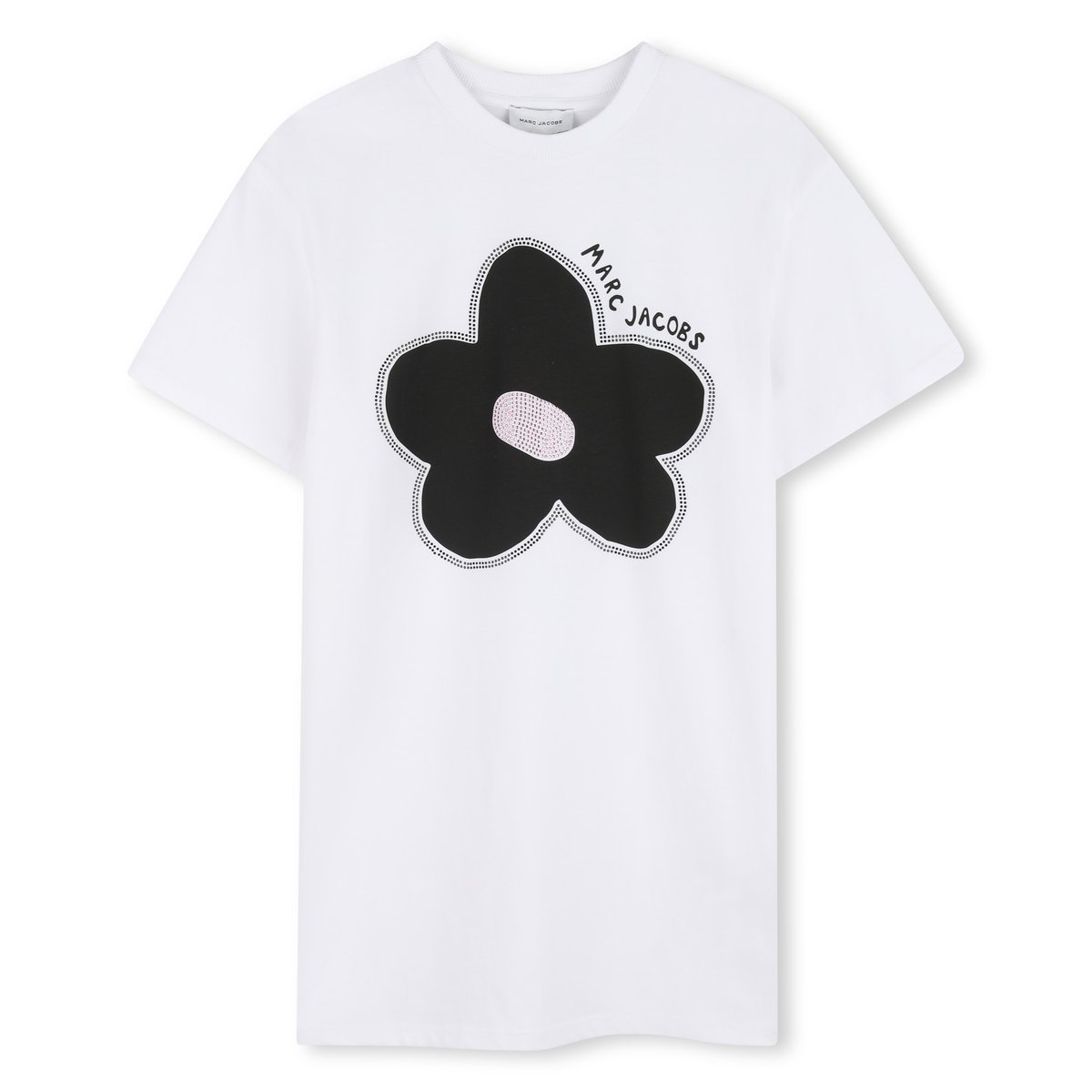 Robe à manches courtes blanc, MARC JACOBS