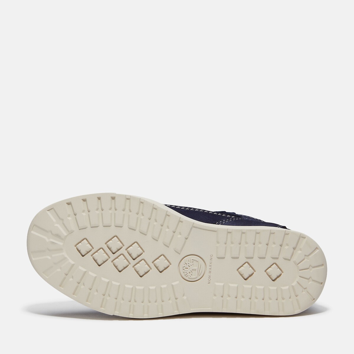 Kids Lisbon Street Mid Lace Elasticated Lace Trainers navy blue, TIMBERLAND