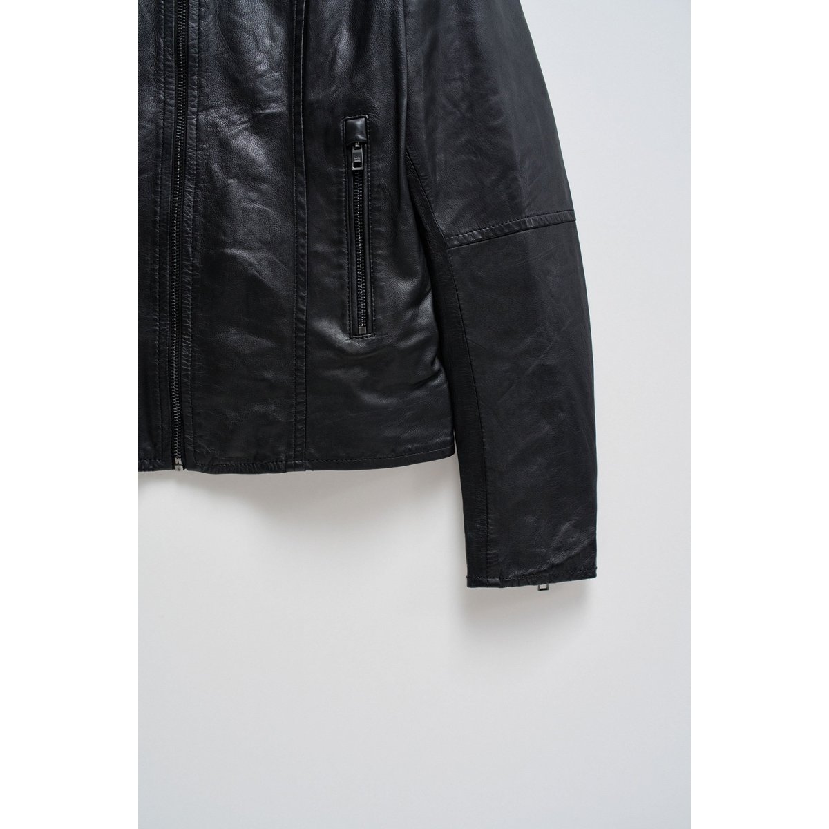 VESTE EN CUIR noir, SALSA JEANS