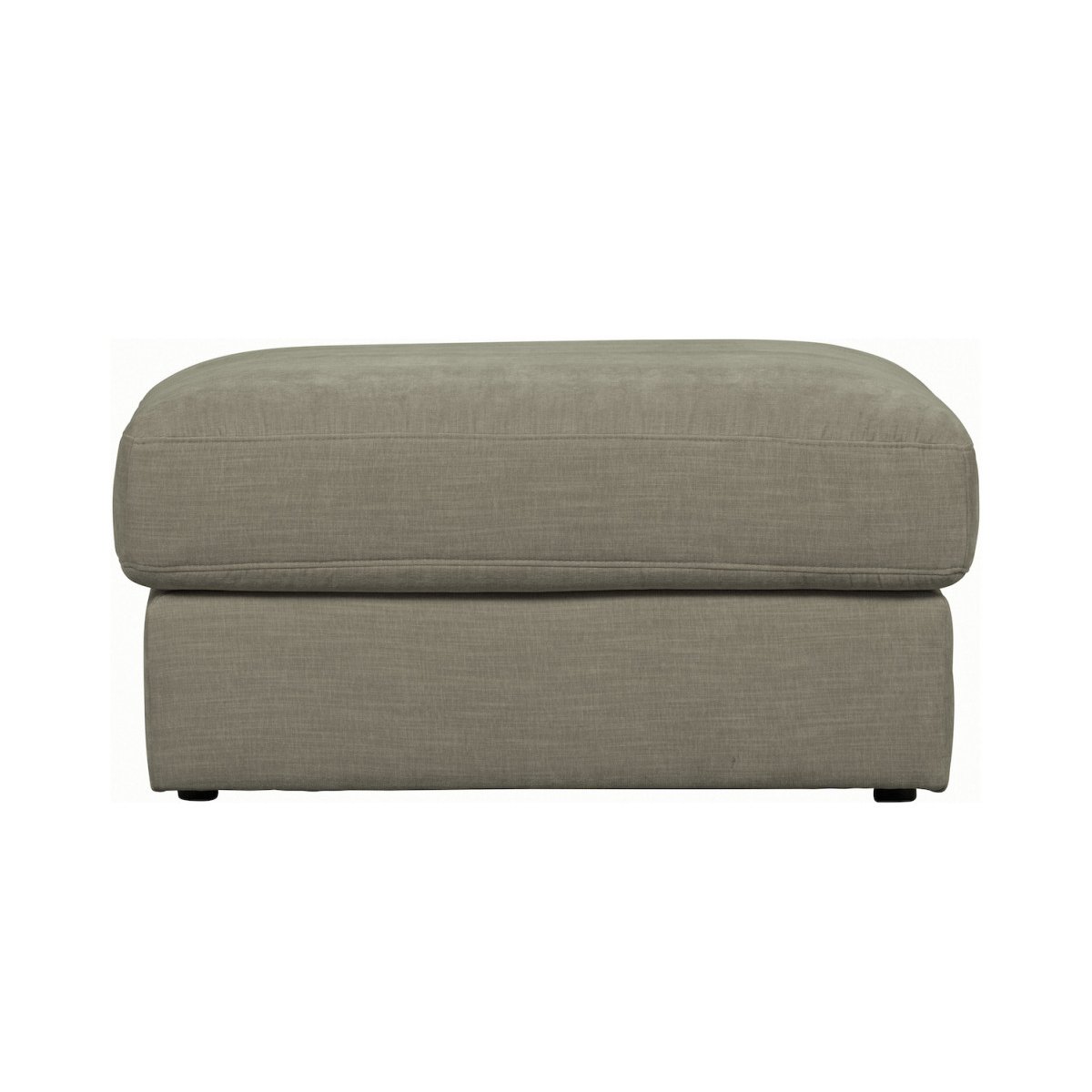 Pouf modulable en tissu - FAMILY gris, WOOOD