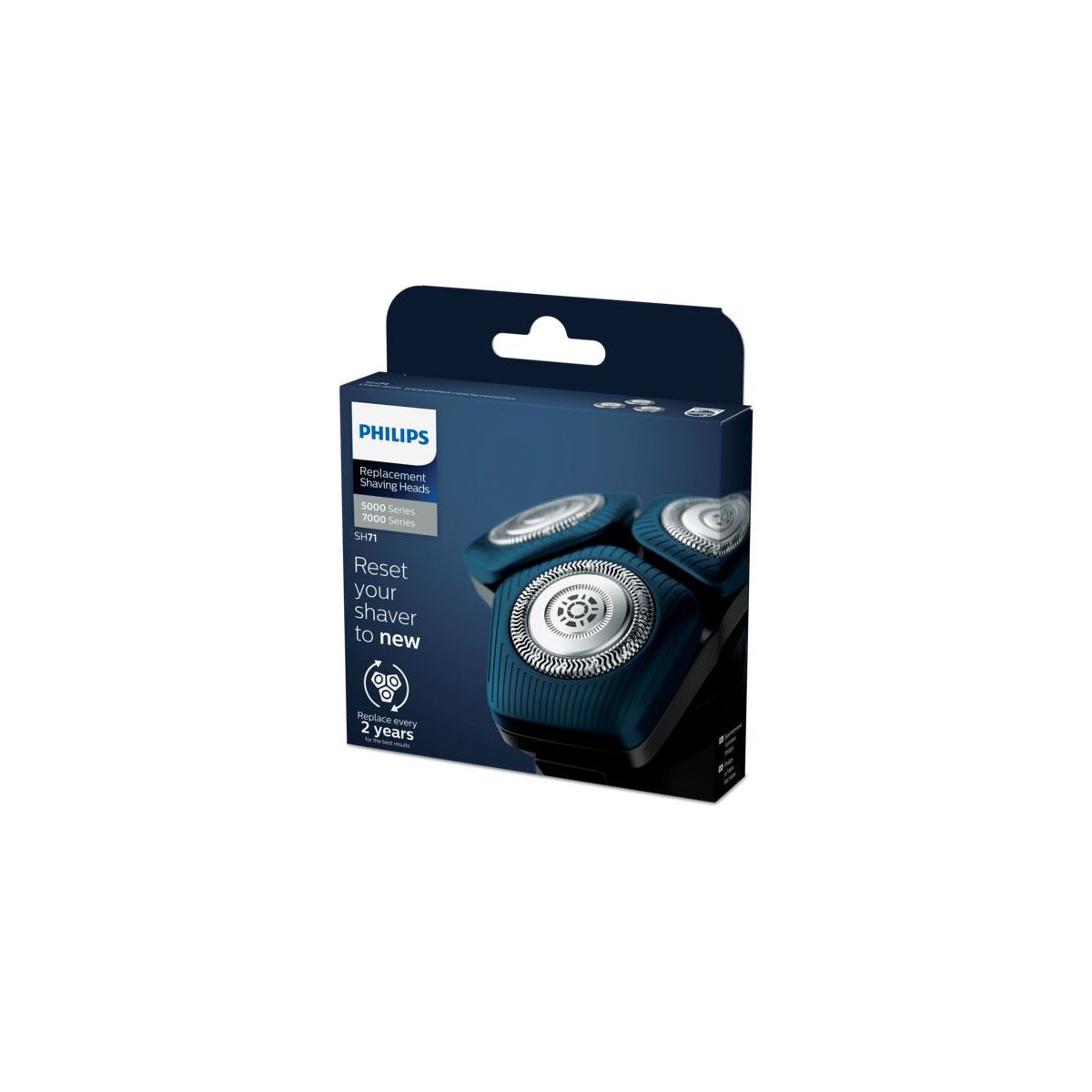 tête de rasoir SH71/50 couleur unique, PHILIPS