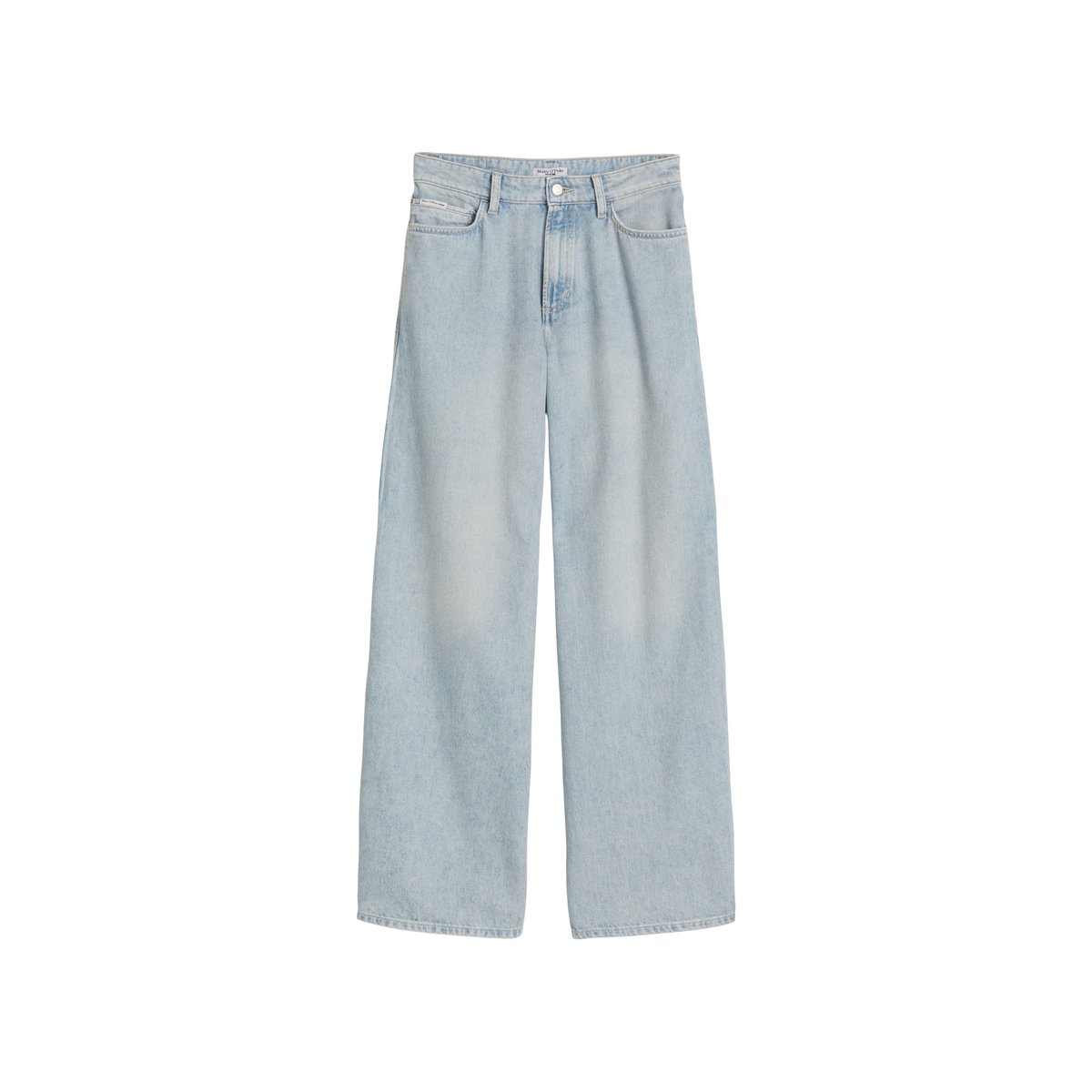 Jeans modèle Anjo extra large en denim rigide bleu clair, MARC O’POLO DENIM